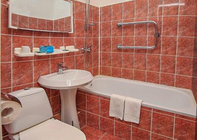 Двухкомнатный люкс в санатории Лесной в городе Железноводске - фотография