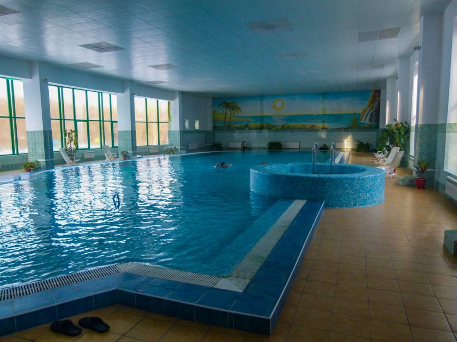 Бассейн в санатории Лесной в городе Железноводске - фотография