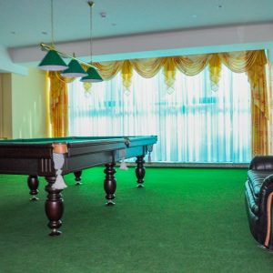 Бильярд в санатории Лесной в городе Железноводске - фотография