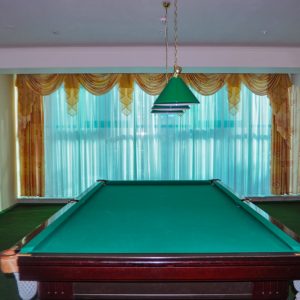Бильярд в санатории Лесной в городе Железноводске - фотография