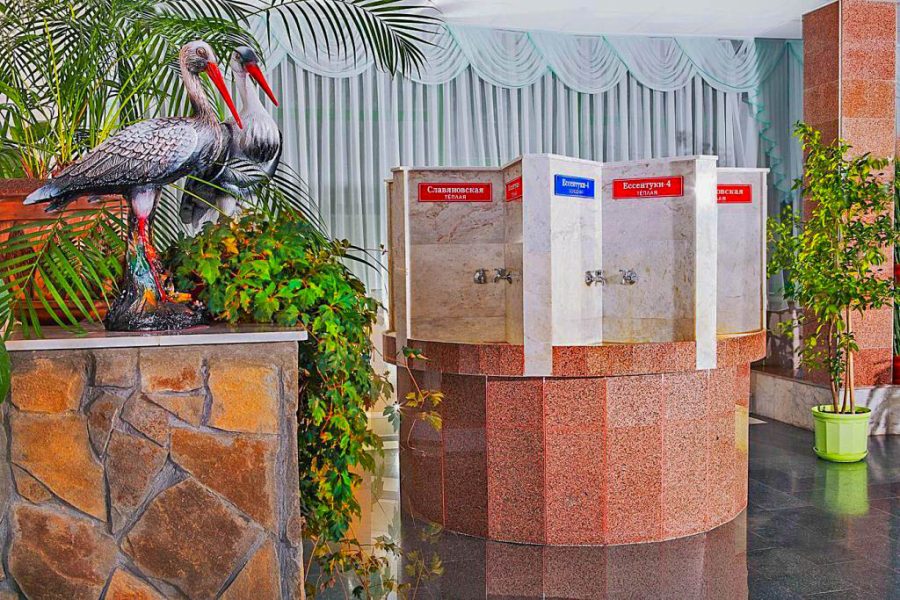 Бювет в санатории Лесной в городе Железноводске - фотография