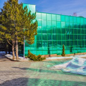 Санаторий Лесной в городе Железноводске - фотография