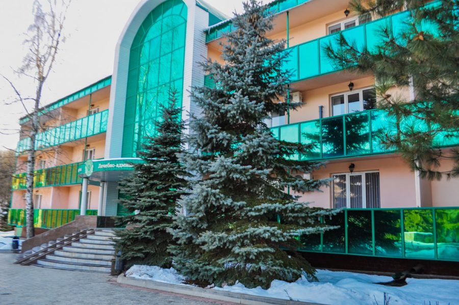 Санаторий Лесной в городе Железноводске - фотография