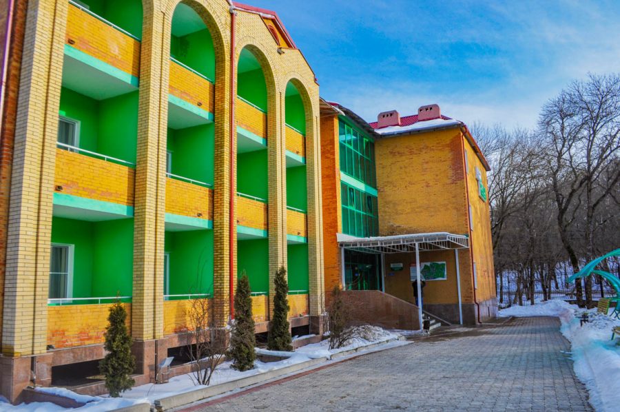 Санаторий Лесной в городе Железноводске - фотография