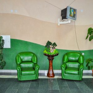 Холл в санатории Лесной в городе Железноводске - фотография