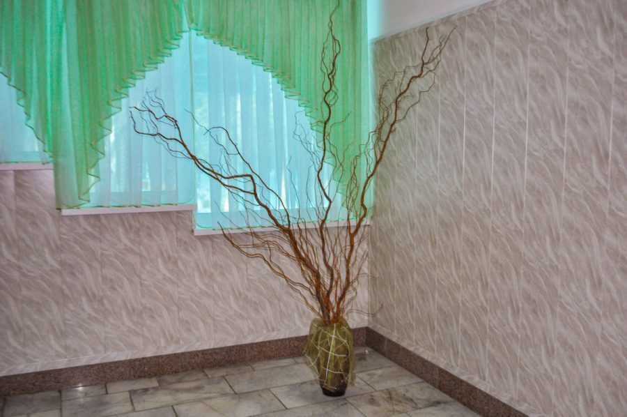 Холл в санатории Лесной в городе Железноводске - фотография