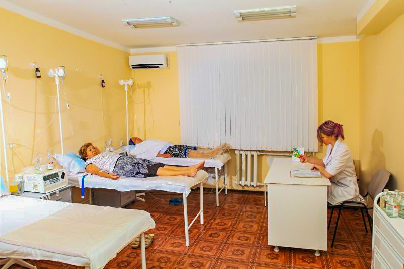 Процедурный кабинет в санатории Лесной в городе Железноводске - фотография