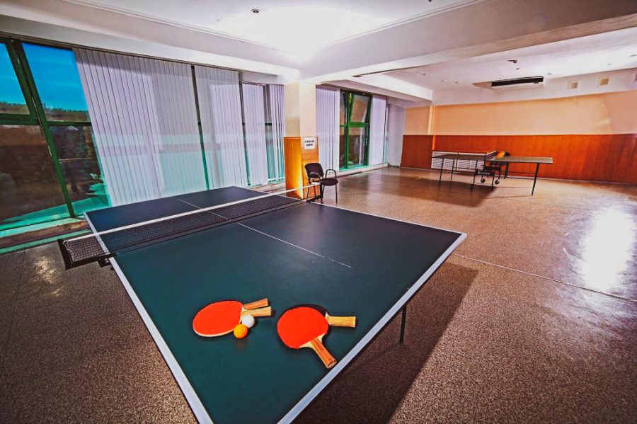 Настольный теннис в санатории Лесной в городе Железноводске - фотография