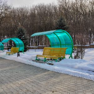 Территория в санатории Лесной в городе Железноводске - фотография