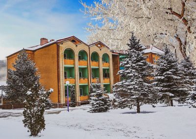 Санаторий Лесной в городе Железноводске - фотография