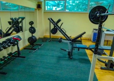 Тренажерный зал в санатории Лесной в городе Железноводске - фотография