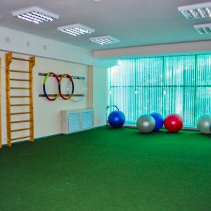 Зал ЛФК в санатории Лесной в городе Железноводске - фотография